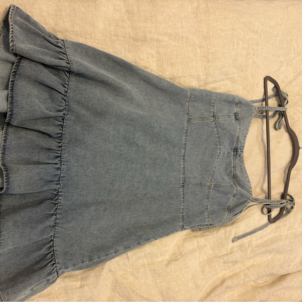 Chic Denim Mini Dress